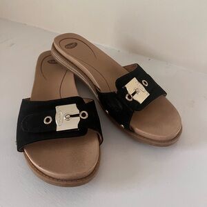 Dr Scholl’s Iconic Slide Sandals, Black